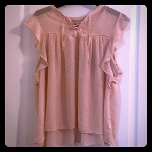 BELLE SKY baby doll blouse